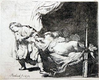 Rembrandt van Rijn - Joseph and Potiphar's Wife