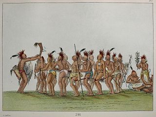 George Catlin - Plate 162 from The North American Indians