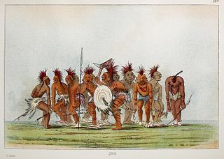 George Catlin - Plate 164 from The North American Indians