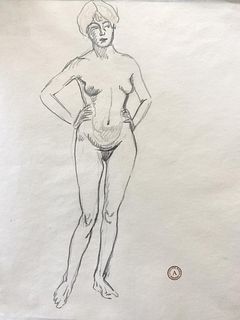 Ludovic-Rodo Pissarro - Standing Nude II