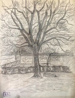 Ludovic-Rodo Pissarro - Untitled Tree