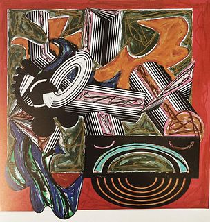 Frank Stella - Then Came a Dog and Bit the Cat
