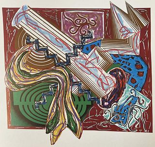 Frank Stella - A Hungry Cat Ate Up the Goat