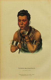 Charles Bird King - Young Mahaskah An Ioway Chief