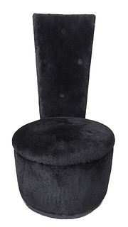 James Mont Mid-Century Modern Slipper Chair