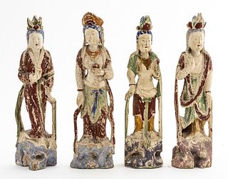 Chinese Deities in Style of Northern Song Dynasty