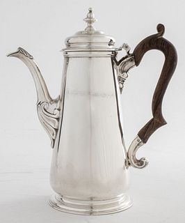 Gabriel Sleath Sterling Silver Georgian Coffee Pot