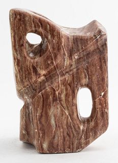 Modern Abstract Carved Marble Sculpture
