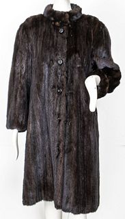 Bergdorf Goodman Mink Full-Length Fur Coat