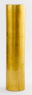 Asian Modern Lacquered Gilt Tall Vase