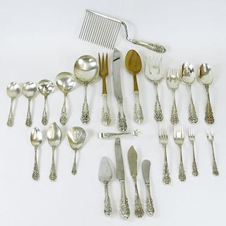One Hundred Thirty Six (136) Piece Set Wallace Sir Christopher Sterling Silver