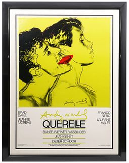 After Andy Warhol 'Querelle Green' Pop Art Poster
