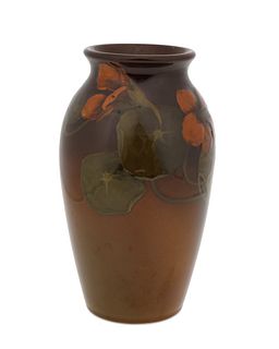 A Rookwood pottery vase, Jeanette Carick Swing