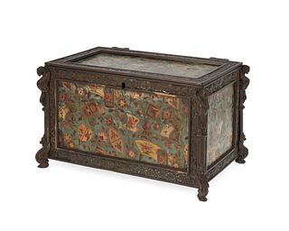 A French jewelry casket/humidor