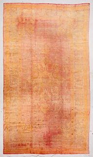 Antique Oushak Rug: 9'2" x 16'2" (279 x 493 cm)
