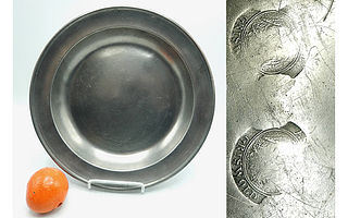 11" Pewter Dish by Ashbil Griswold