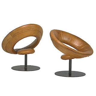 RICARDO FASANELLO Pair of Anel chairs