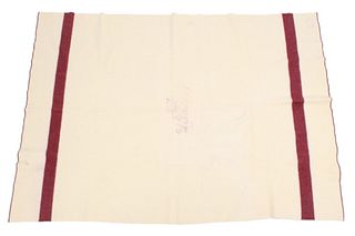 WWII U.S. Army Wool Medical Blanket 1939-44