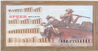Speer Bullets Wells Fargo Display Advertisement