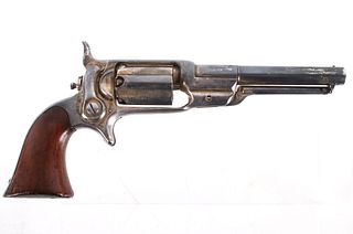 Colt Model 1855 Root Fluted Cyl. Silver Revolver