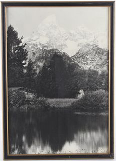 Harrison Crandall 1887-1970 Grand Teton Photograph