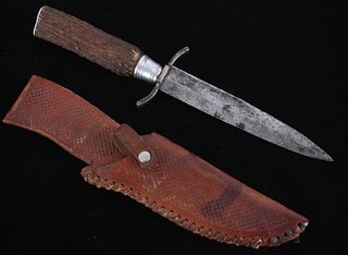 Stag Horn Handle M1 Bayonet Fighting Knife