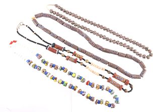 Venetian Fancy Milifiori Trade Bead Necklaces