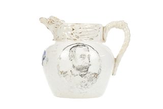 1899 Cook Pottery Flagship Olympia Cream Pitcher