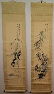 2 Japanese scrolls