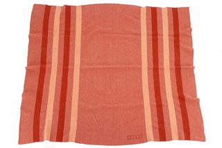 Pendleton Woolen Mills Wool Blanket c. 1960's