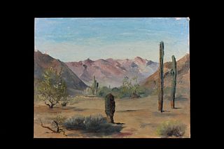 Original Lily Tolpo Arizona High Desert Painting