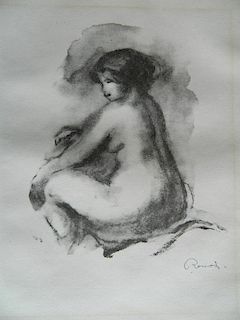 Pierre Renoir lithograph