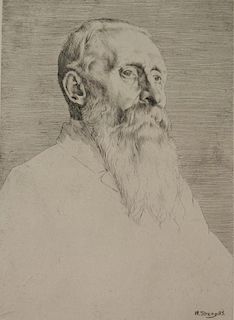 William Strang etching