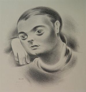 Emilio Amero lithograph