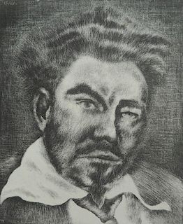 George Biddle lithograph