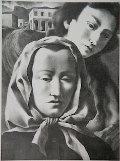 Federico Castellon lithograph