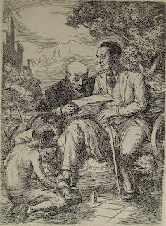 Charles W. Locke etching