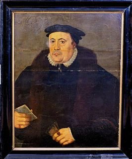 16th Century English Old Master Portrait Sir Thomas