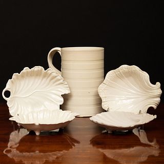 Group of English Creamware Articles