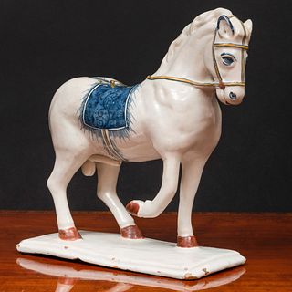 Dutch Delft Model of a Horse