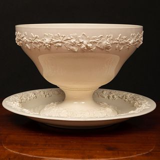 Wedgwood Creamware Bowl and Stand