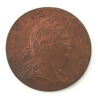 Virginia Half Penny 1773 No Period
