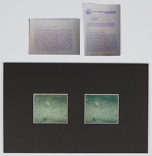NASA Apollo 11 Stereoview A Kodak Paper