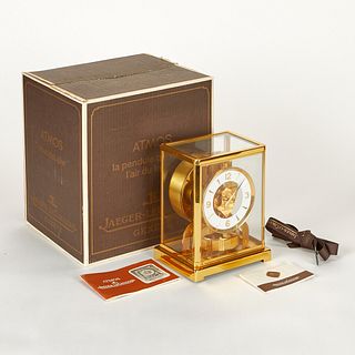Jaeger LeCoultre Gold Atmos Table Clock