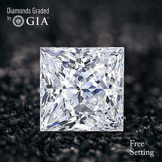 3.11 ct, I/IF, Princess cut GIA Graded Diamond. Appraised Value: $103,400 