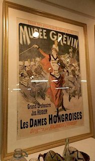Jules Cheret lithographic poster