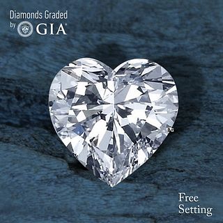 5.02 ct, D/VS1, Heart cut GIA Graded Diamond. Appraised Value: $715,300 