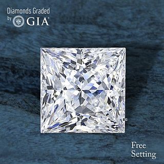 5.02 ct, G/VS2, Princess cut GIA Graded Diamond. Appraised Value: $366,400 
