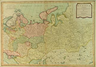S. Dunn Map of Russia