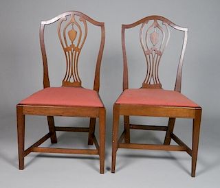 Pair of Connecticut chairs
